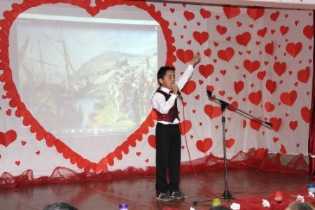 Minikler, şiir gecesinde buluştu