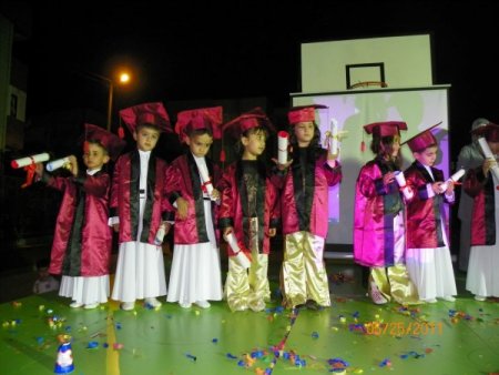 Minikler Anaokulu Diplomalarını Törenle Aldı