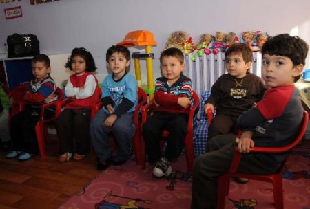 Minikler Sağlık Taramasından Geçiriliyor