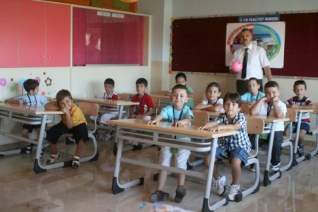 Miniklerin okul heyecanı