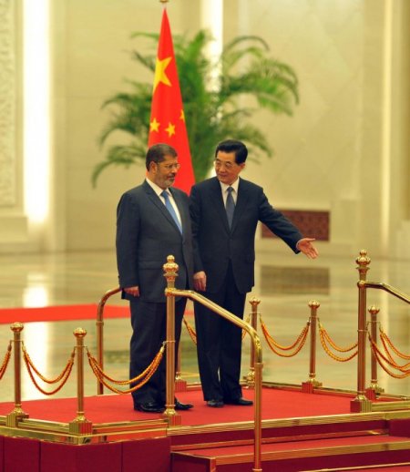 Mısır Cumhurbaşkanı Mursi, Çin ziyaretine başladı