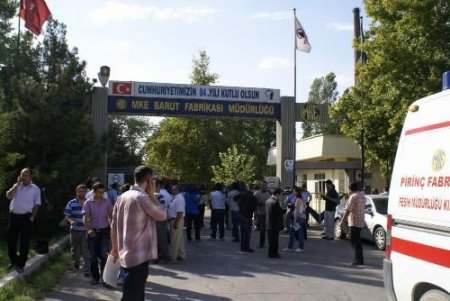 Mke Barut Fabrikası'nda Patlama