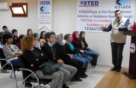 MKÜ'lü öğrenciler OSTED'in konuğu oldu