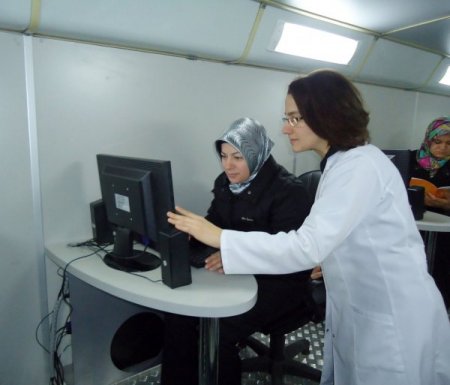 Mobil kurslarla 3 bin kadın bilgisayar öğrendi