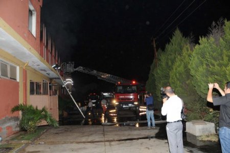 Mobilya Fabrikasında Yangın Paniği