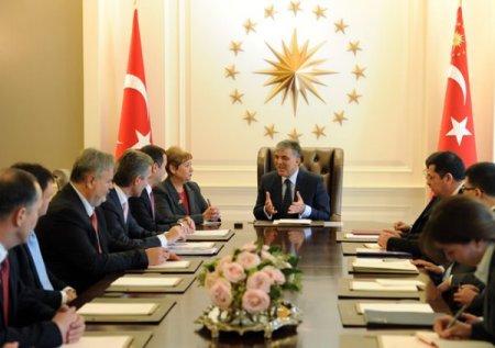 Moldova Başbakanı Filat Çankaya Köşkü'nde