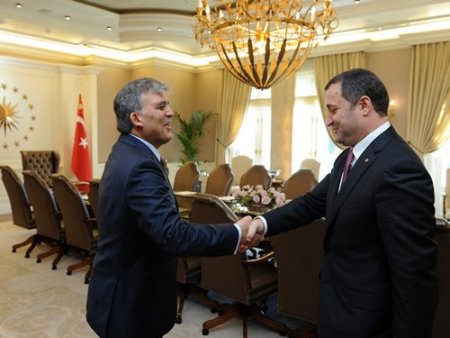 Moldova Başbakanı Filat Çankaya Köşkü'nde