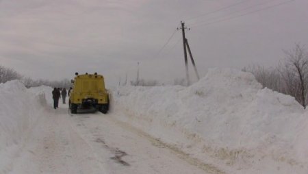 Moldova kar altında kaldı