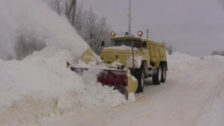 Moldova kar altında kaldı