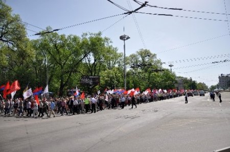 Moldova'da 1 Mayıs kutlaması olaysız geçti