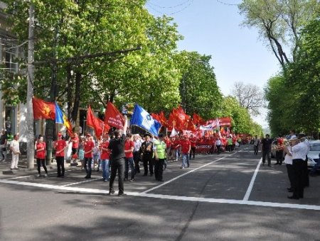 Moldova'da 1 Mayıs kutlaması olaysız geçti