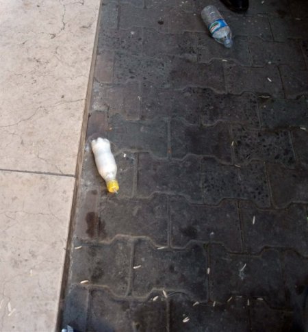Molotoflu Saldırıda Faciayı Market Çalışanları Önledi