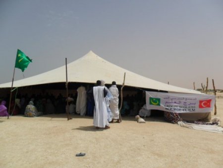 Moritanya’daki Türk Okulu Öğrencilerinden Örnek Davranış