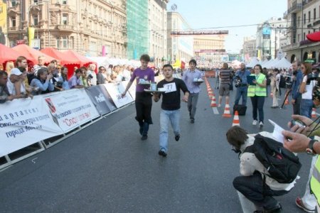 Moskova’da Garson Yarışmasından Renkli Görüntüler