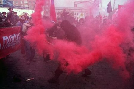 Moskova'da 'öfke Günü' Organizasyonuna Polis Müdahale Etti