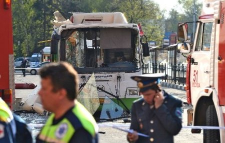 Moskova’da otobüs patladı, 2 yaralı