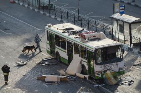 Moskova’da otobüs patladı, 2 yaralı