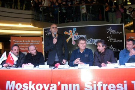 Moskova'nın Şifresi Temel Kütahya'da izleyenleri ile buluştu