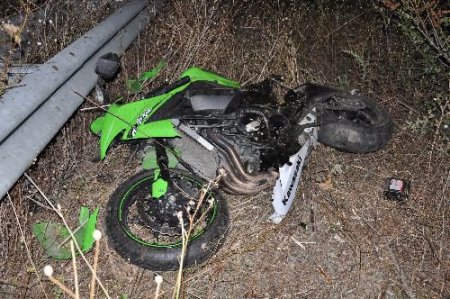 Motosiklet Kazasında Sürücü Ağır Yaralandı