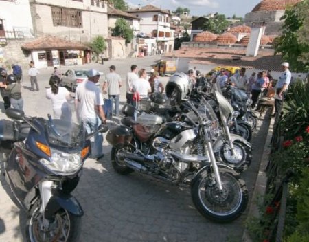 Motosiklet Tutkunları Safranbolu'yu Gezdi