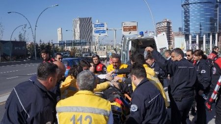 Motosikletli Yunuslar kaza yaptı: 1'i ağır 2 yaralı (Özel)