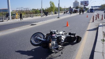 Motosikletli Yunuslar kaza yaptı: 1'i ağır 2 yaralı (Özel)