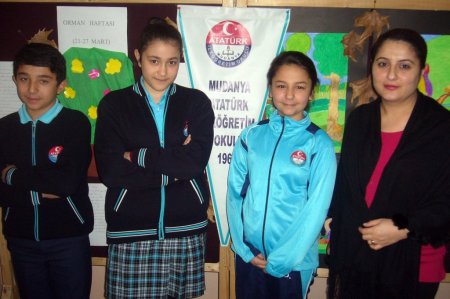 Mudanya Atatürk Ortaokulu’nun matematikte proje başarısı