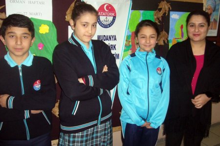 Mudanya Atatürk Ortaokulu’nun matematikte proje başarısı