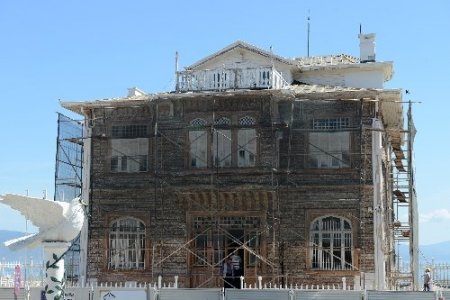 Mudanya Mütareke Evi'nin restorasyonu tamamlanıyor