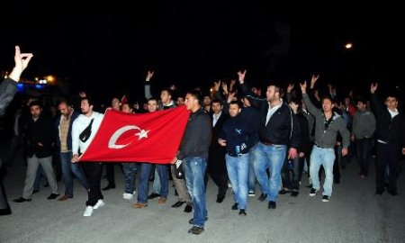 Muğla Hain Saldırıya Tepki Gösterdi