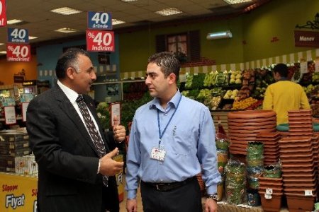 Muğla İş-Kur Müdürlüğü yönetcileri esnafları ziyaret etti