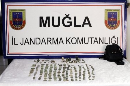 Muğla’da 1 milyon lira değerinde tarihî eser ele geçirildi