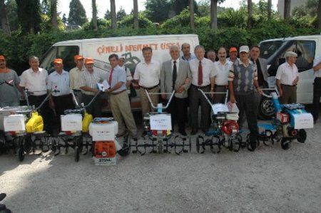 Muğla'da Çiftçiye Makine Ve Ekipman Desteği