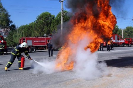 Muğla'da İtfaiye Haftası kutlamaları başladı