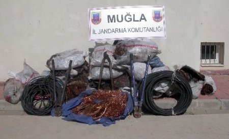 Muğla’da kablo hırsızlığı operasyonu: 14 gözaltı