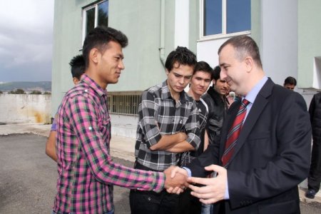 Muğla'da kaçaklarla bayramlaşma töreni