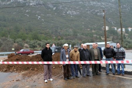 Muğla’da köylülerin yol isyanı