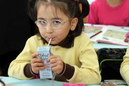 Muğla'da okul sütü dağıtımına başlandı