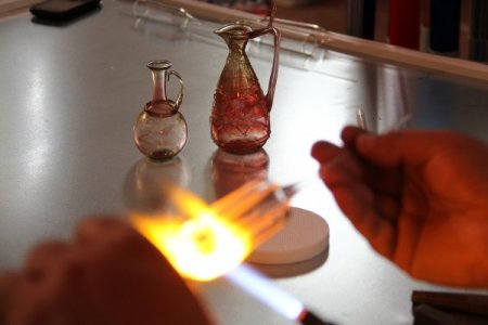 Muğla’daki cam kursuna hanımlar büyük ilgi gösteriyor