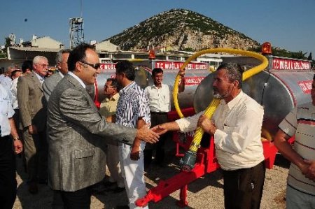 Muğla'nın 40 Orman Köyüne Su Tankeri Alındı
