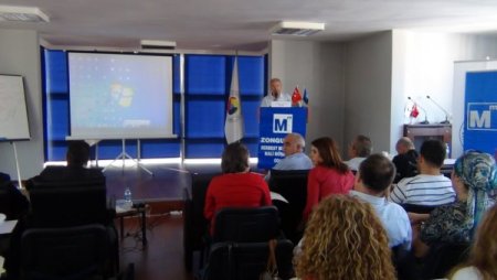 Muhasebeciler eğitimden geçirildi