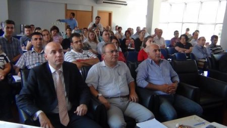 Muhasebeciler eğitimden geçirildi