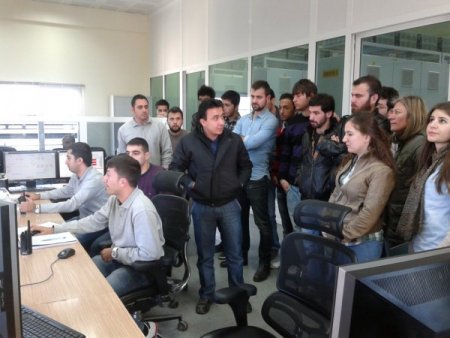 Mühendis adayları arıtma tesislerini gezdi