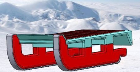 Mühendis adayları çok fonksiyonlu geleneksel Erzurum kızağı tasarladı