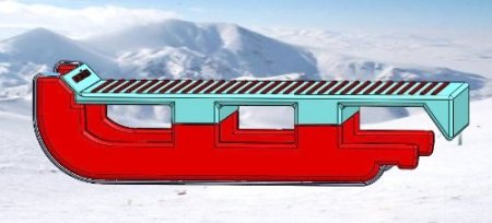 Mühendis adayları çok fonksiyonlu geleneksel Erzurum kızağı tasarladı