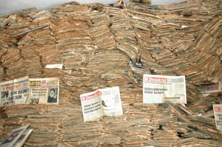 Muşlu Vatandaşın 43 Yıllık Gazete Arşivi