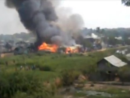 Müslümanlara ait ev ve iş yerlerine böyle saldırdılar