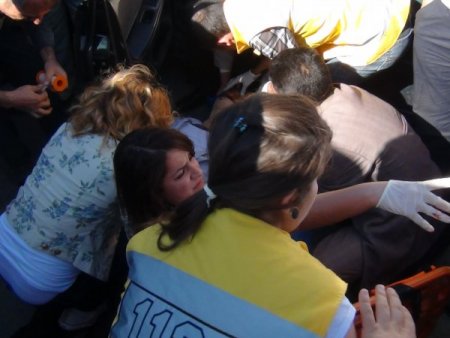 Muş'ta ambulans kazası