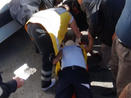 Muş'ta ambulans kazası