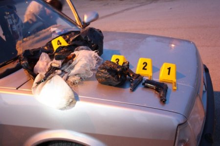 Muş'ta Kaçak Silah Operasyonu